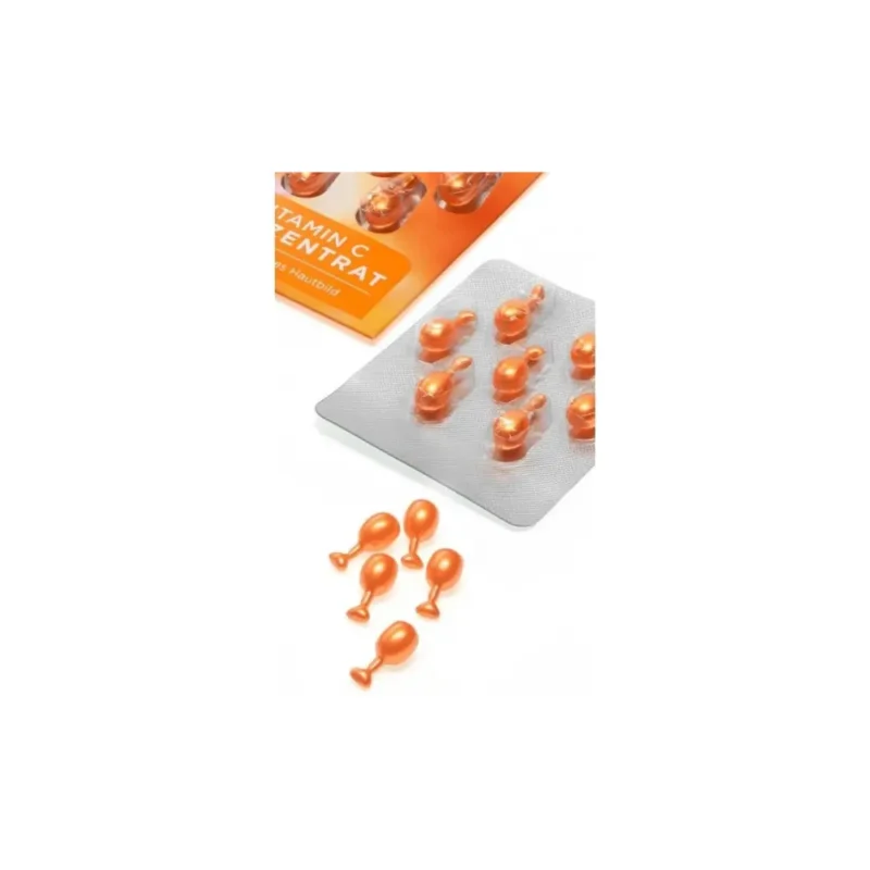 balea vitamine c concentré capsule opened