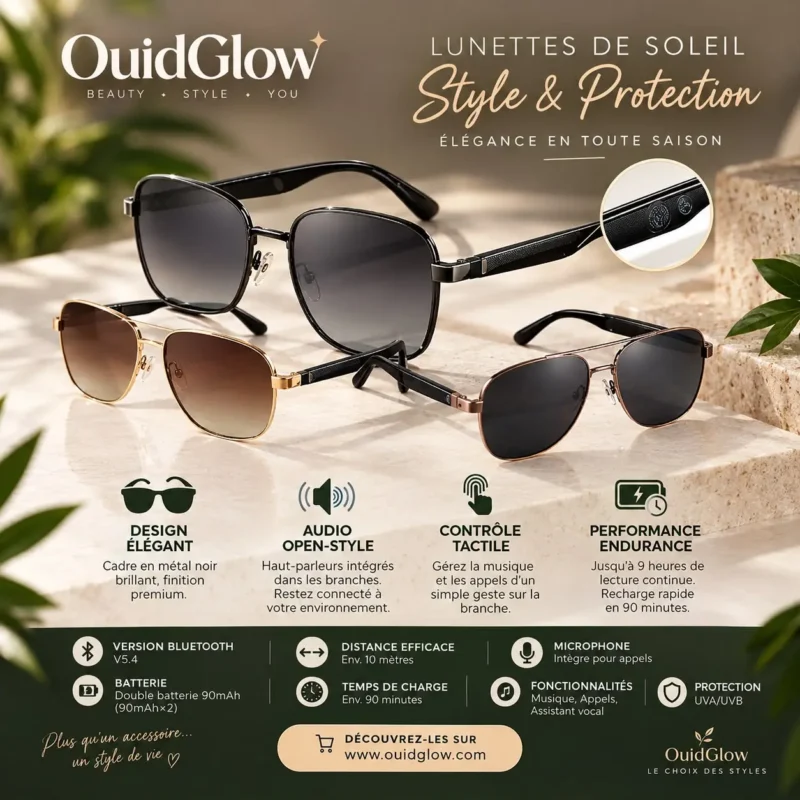 Lunettes Connectées Bluetooth au Maroc